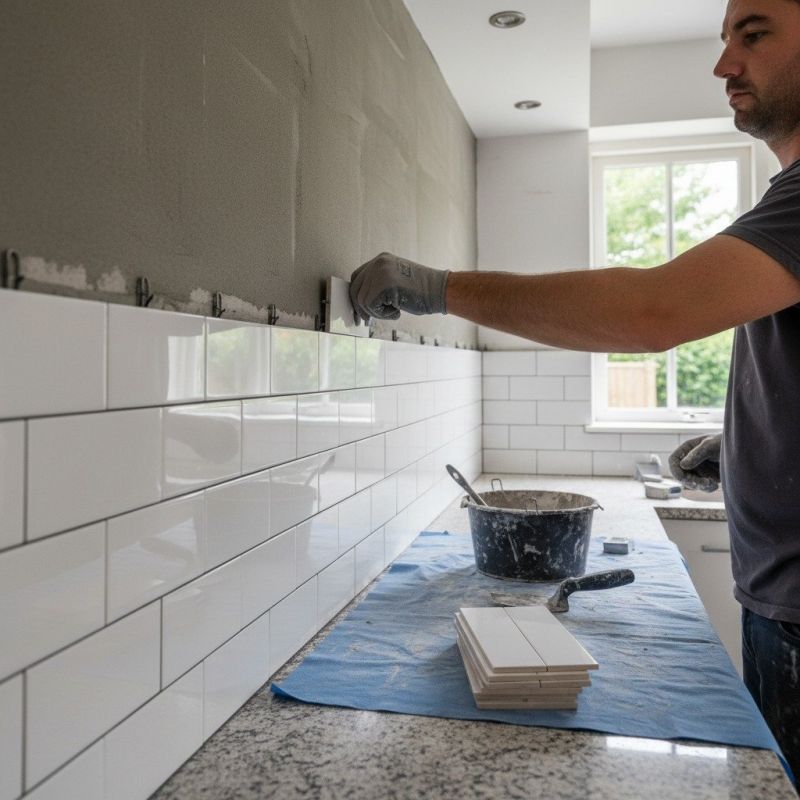 Tile Backsplash Repair